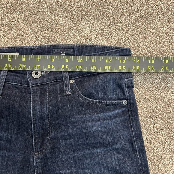 AG Women's The Farrah Skinny Jeans Size 25 R Blue 31" Inseam Made in USA EUC - Picture 4 of 16
